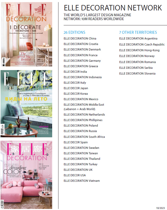 ELLE Decor Media Kit - ELLE DECORATION Network